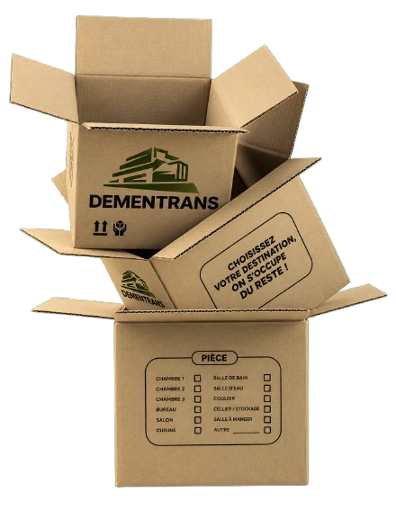 Cartons de déménagement DEMENTRANS
