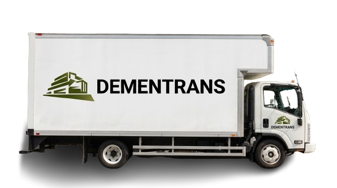 Camion de déménagement DEMENTRANS